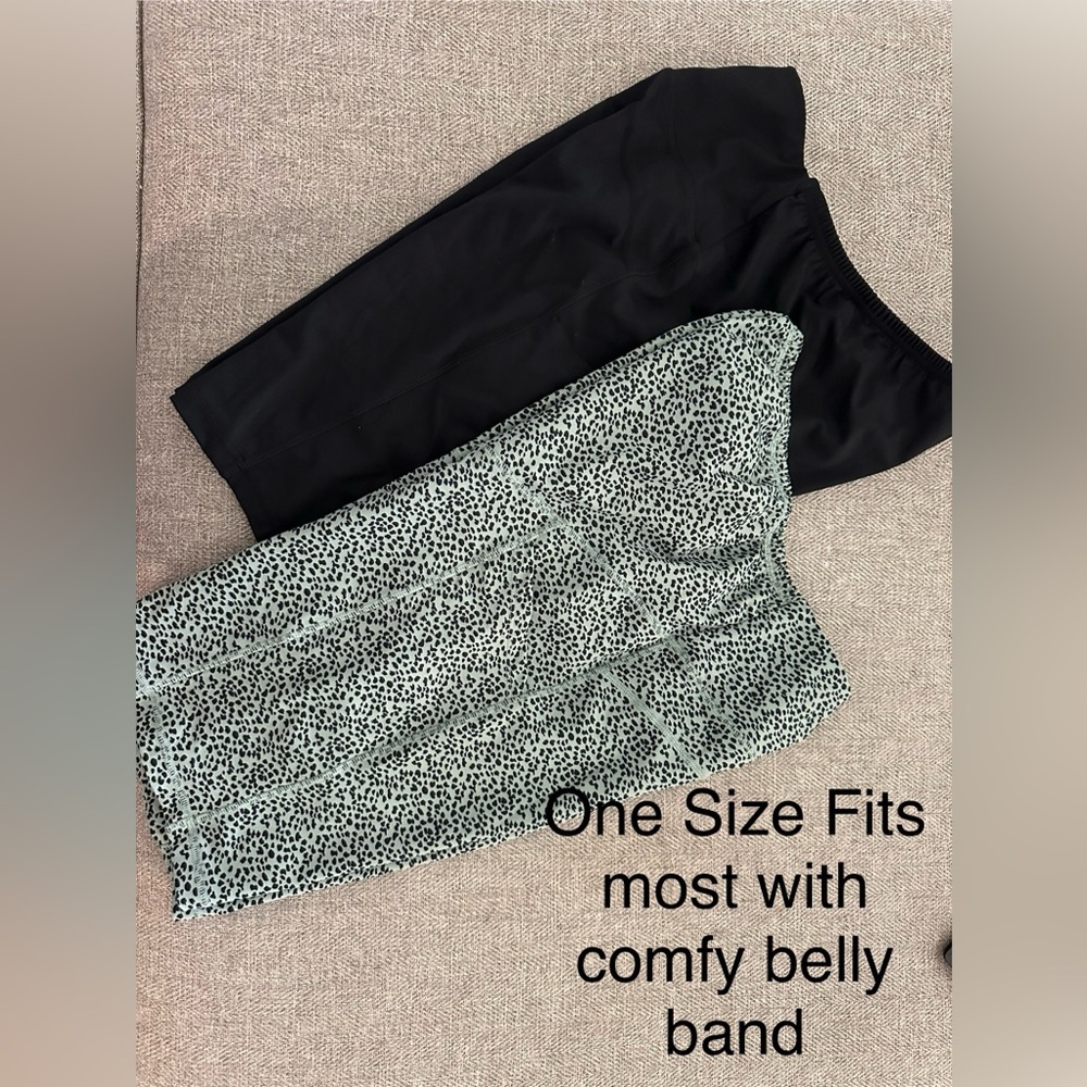 Maternity Biker Short with Belly Band